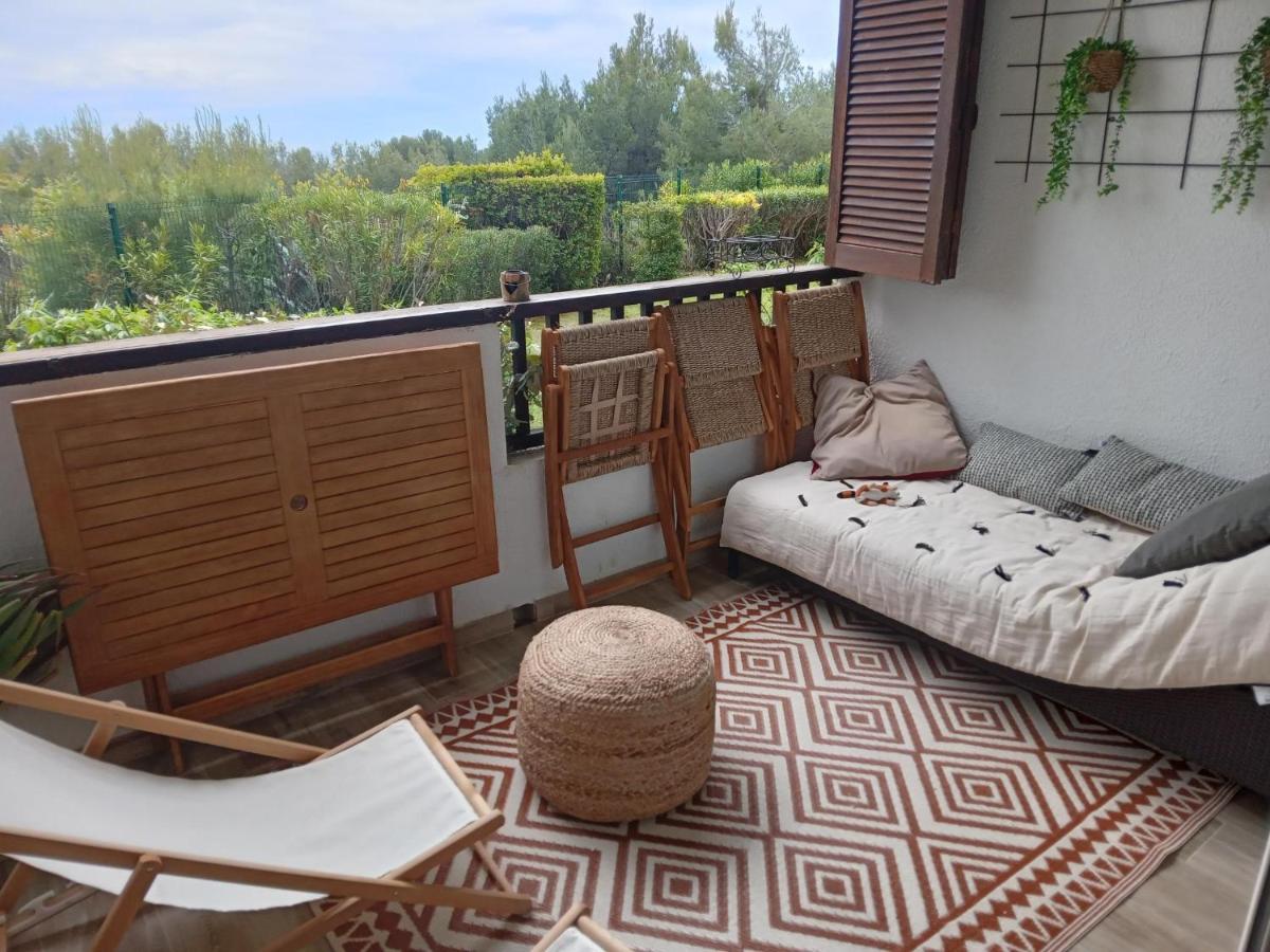 Superbe Appartement Piscine, Tennis, Vue Mer Et Decore Avec Gout Cassis Extérieur photo