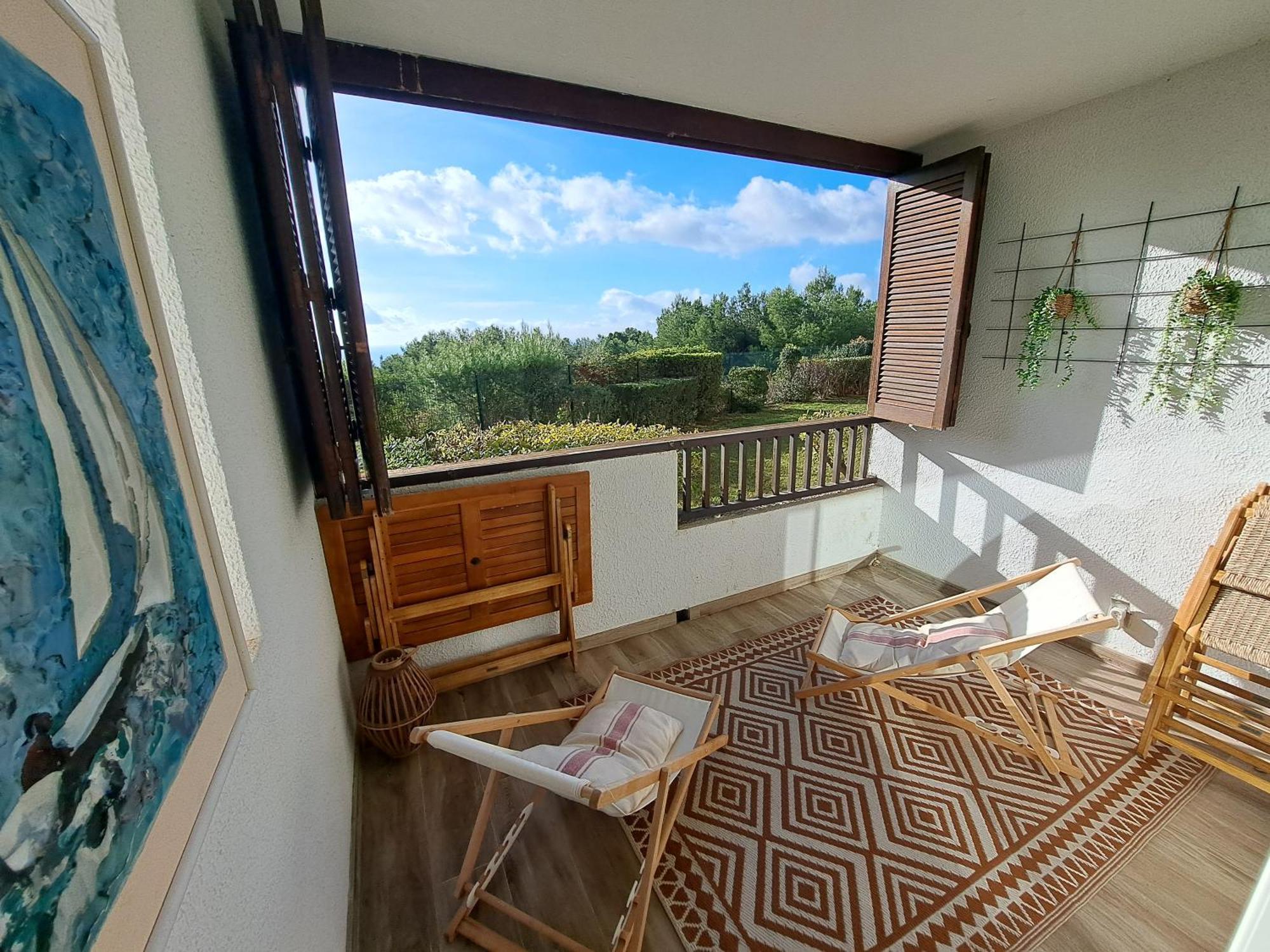 Superbe Appartement Piscine, Tennis, Vue Mer Et Decore Avec Gout Cassis Extérieur photo
