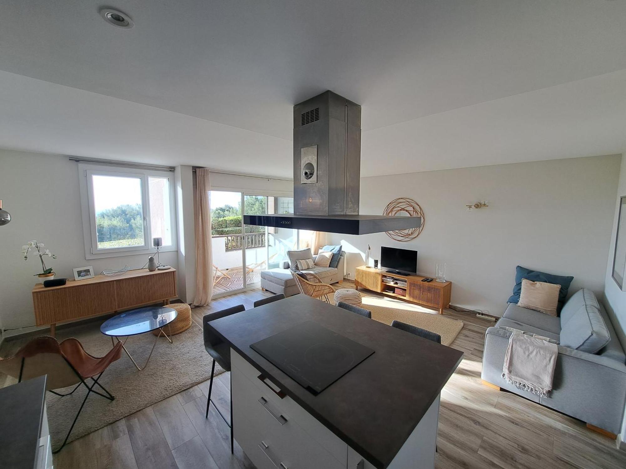 Superbe Appartement Piscine, Tennis, Vue Mer Et Decore Avec Gout Cassis Extérieur photo