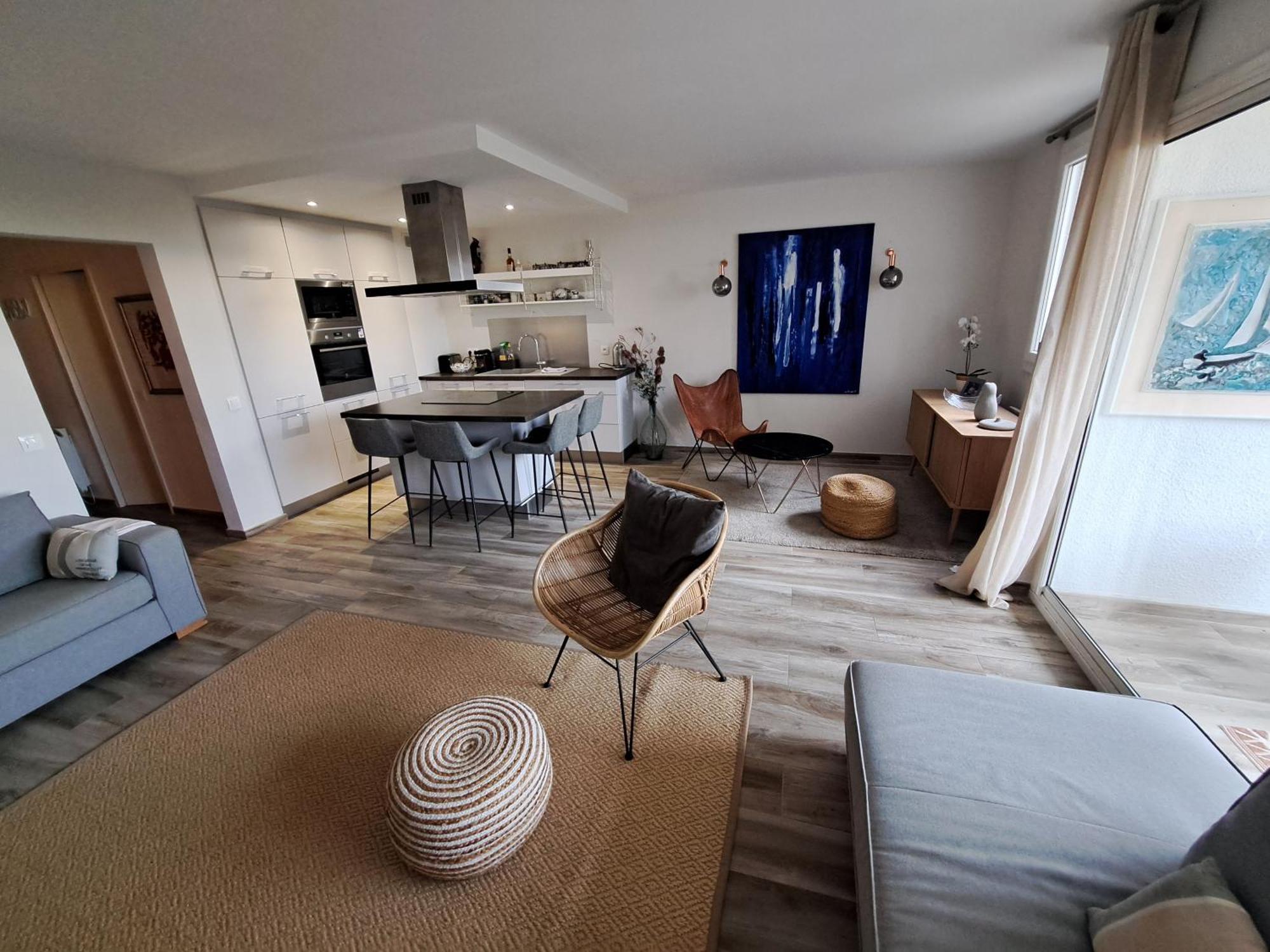 Superbe Appartement Piscine, Tennis, Vue Mer Et Decore Avec Gout Cassis Extérieur photo
