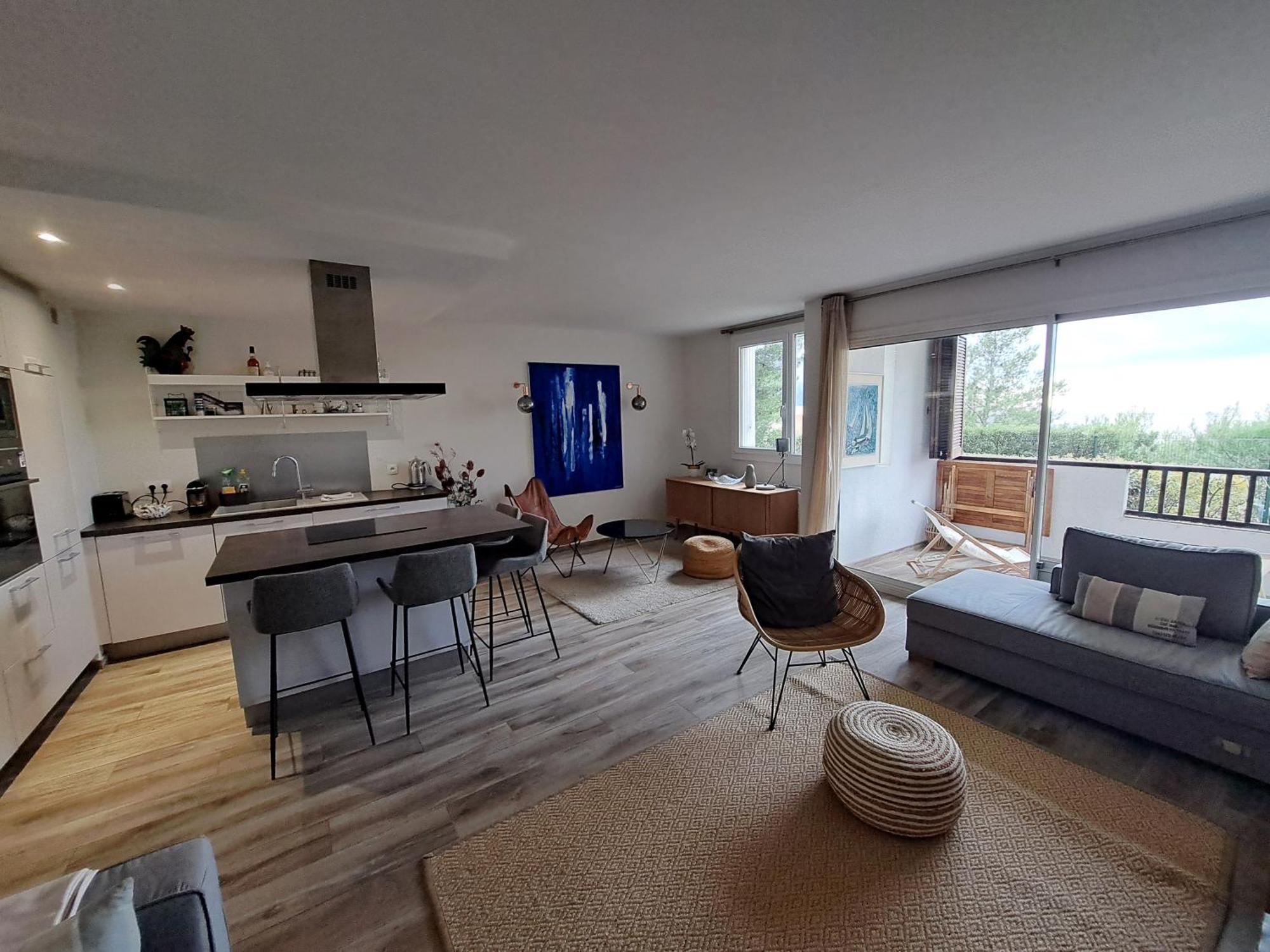 Superbe Appartement Piscine, Tennis, Vue Mer Et Decore Avec Gout Cassis Extérieur photo